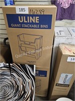 2- uline giant stackable bins