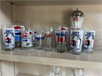 Vintage Collectible Pepsi Glasses
