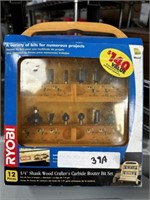 RYOBI Carbide Router Set