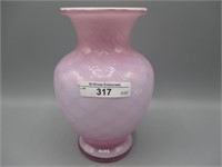 Fenton 6.5" cased Diamond Quilt vase