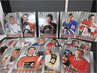 COMPLETE SET DONRUSS STUDIO 8"X10" HOCKEY PHOTO