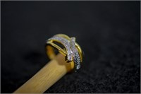 Diamond estate ring