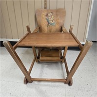 Vintage Highchair / Desk