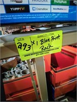 BLUE PRINT RACK