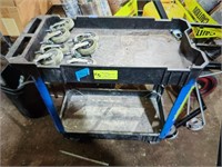 RUBBER ROLLING CART