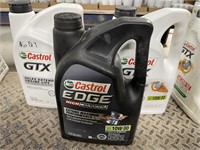 Lot (3) Castrol 10W-30 Motor Oil