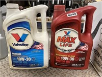 Lot (2) Valvoline 10W-30 Motor Oil