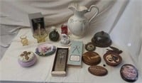 Collector Plate, Glass Victorian Basket & More