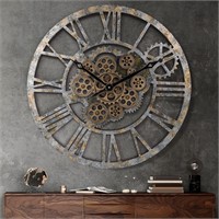 $77 Lafocuse 23 Inch Wooden Wall Clock