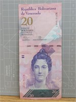 Venezuelan banknote