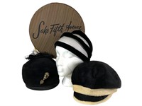 Sak’s Fifth Ave., Hatbox and Three Hats