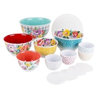 OF3281  The Pioneer Woman Mixing Bowl Set, Sweet R