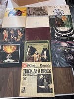 11 Jethro Tull vinyl record albums