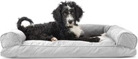Furhaven Pet - Sofa-Style Dog Pillow Bed