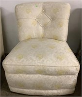 Vintage Floral Accent Chair