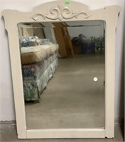 Framed Beveled Edge Mirror 23x30