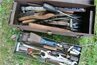 Toolbox w/Contents, Wrenches, Sockets & more