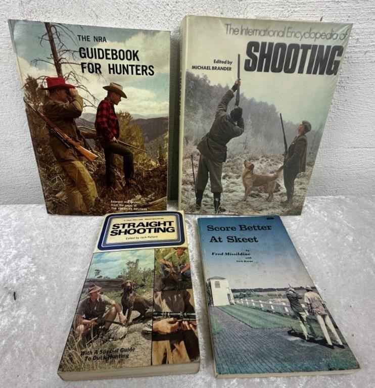Lot Of 4 Shooting & Hunting Books