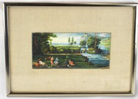 Framed Miniature Plaque