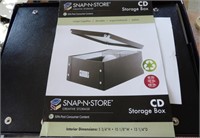 New CD Storage Box