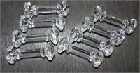 Eight Crystal Knife Rests