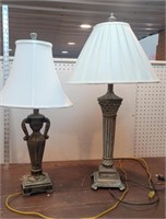 2 nice table lamps w/shades