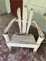 Vintage Outdoor Adirondack Chair