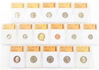 SGS MIXED COIN LOT