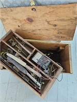Wood Box of Tools