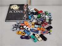 Icons Book, Matchbox, Hot Wheels, and others