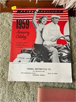 1959 Harley Davidson Catalog