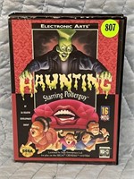 SEGA GENESIS HAUNTING GAME W/ ORIGINAL CASE &