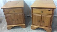 Matching Open Home Bedside Tables Z11B