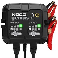 NOCO GENIUS2X2, 2-Bank, 4A (2A/Bank) Car Battery