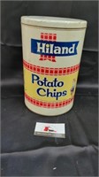 Hiland Potato Chip Tin