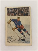 1952-53 Parkhurst Hockey Card - Paul Ronty #24