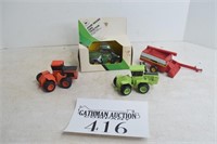 1/64 JD, Big Bud, Steiger, & Versatlie Farm Toys