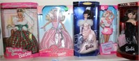 5 BARBIE DOLLS - NEW IN BOX WINTERS EVE, 35TH