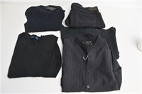 Assorted V-Necks and Pants