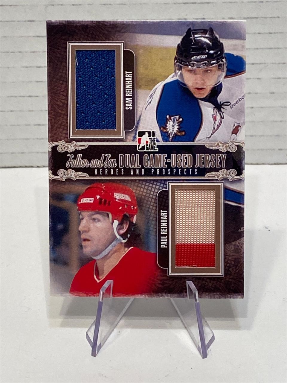 Sam/Paul Reinhart Jersey Card