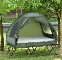 $160 2 Person Foldable Camping Cot with Tent