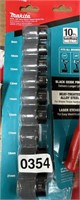 MAKITA IMPACT SOCKET SET RETAIL $20