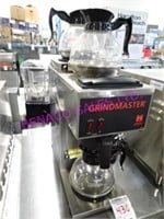 1X, GRINDMASTER S/S DOUBLE BURNER COFFEE MACHINE