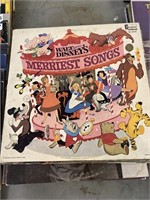 Walt Disney’s merriest songs record