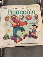 Walt Disney’s Pinocchio soundtrack record