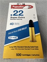 (500) Rnds 22LR, Águila Super Extra