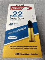 (500) Rnds 22LR, Águila Super Extra