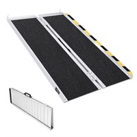 BEJONI 4FT Wheelchair Ramp, 600 lbs Capacity Non-S