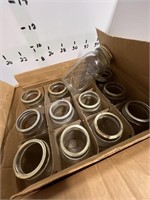 Ball quart jars  1 dozen