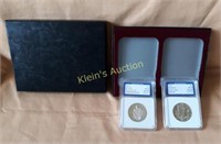 silver proof coin set 64 kennedy & 82 washington